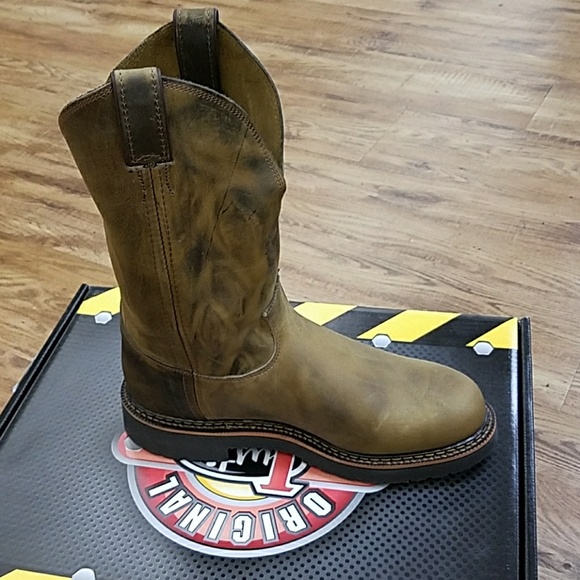 Justin work boots - Picture 3 of 4